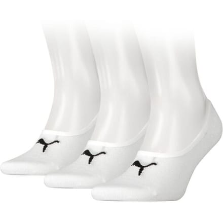 PUMA Footie Sokken - 3 pack - Wit - Maat 39-42