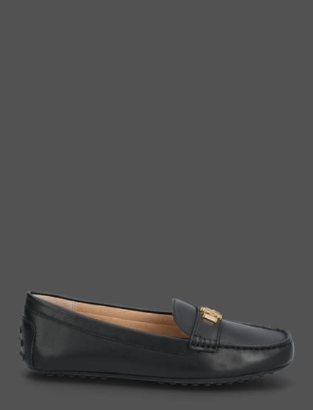 Sandalen voor dames Ralph Lauren 802P09040001-BLACK Zwart
