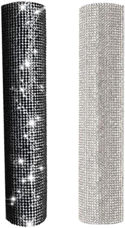 Microfoon Handgreep - Hoesje Mouw - Optreden Verbeteren - Versierd met Strass - 25 x 8 x 2 cm