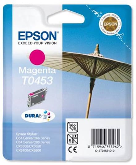Epson Parasol inktpatroon Magenta T0453 DURABrite Ink