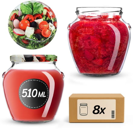 KADAX Pot Amphora fi82 580ml + deksel wz27 Groenten