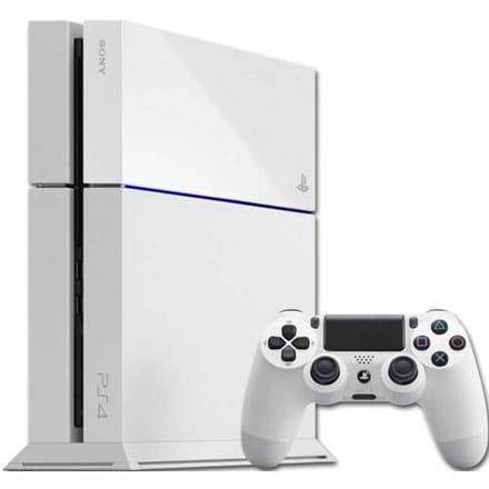 Sony PlayStation 4 500GB-Glacier White (PlayStation 4) Gebruikt