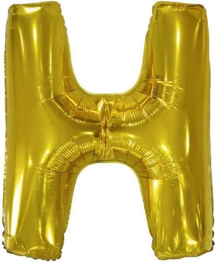Amscan Letterballon H Folie 86 Cm Goud