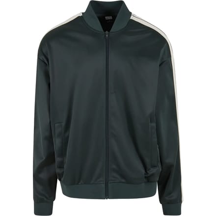Urban Classics - Tennis core Trainings jacket - S - Donkergroen
