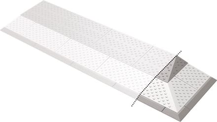 Secucare Drempelhulp - 2 Laags Uitbreiding 1-zijdig Links/Rechts
