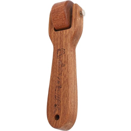 Houten Quiltnaadroller Ergonomisch Handvat Multifunctioneel Naaipressie Duw Wiel brown