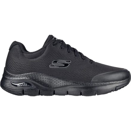 Lage Sneakers Skechers Baskets Arch Fit noir