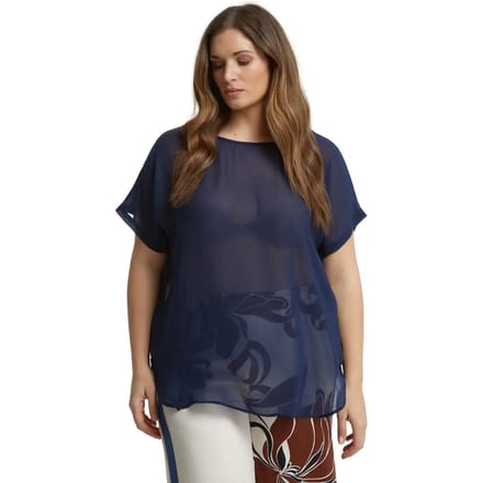 Mousseline Top Dames Mat Fashion