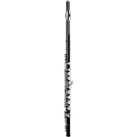 LADE C Sleutel 16 Gaten Messing Fluit Beginnerskit Opbergkoffer Reinigingsdoek Handschoenen (wit)