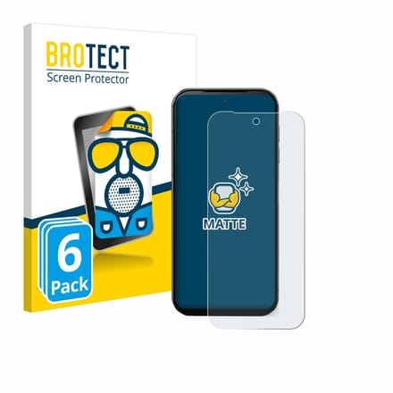 BROTECT - Screenprotector voor Fairphone 5 - Folie Beschermfolie matte 6 Stuks