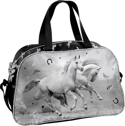 PASO Schoudertas, Horses - 40 x 25 x 15 cm - Polyester