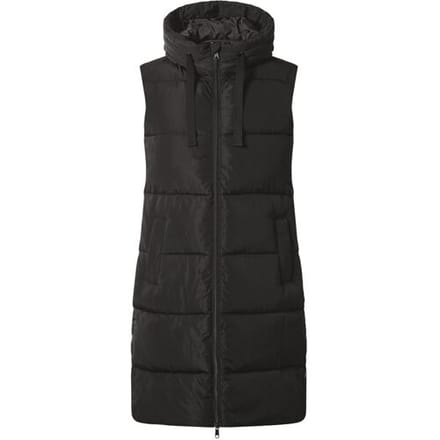 ESMARA Lange dames bodywarmer (Zwart, S (36/38))