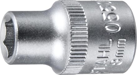 Dopsleutelinzet zeskant 05503SB SW 8 mm 10 mm (3/8') premium verchroomd