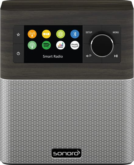 Sonoro STREAM - FM/DAB+ radio - internet radio - BlueTooth - Wifi - Eiken/Zilver