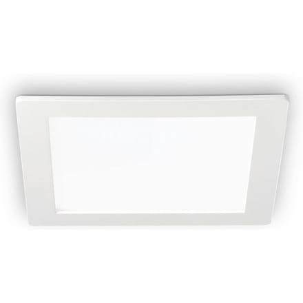 IDEAL LUX LED plafond inbouwlamp Groef vierkant 11,8x11,8 cm