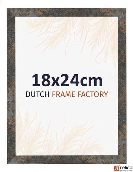 Fotolijst 18x24 cm - MDF - Geoxideerd Metaal - Benno