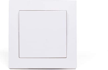Benson Enkele inbouwschakelaar - wit - modern design - 250V/10A