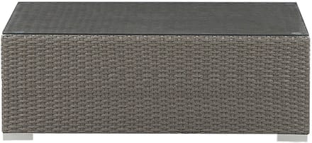 MAESTRO - Loungeset voor 8 - Taupe - PE rotan