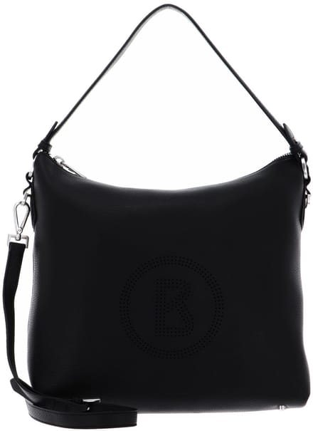 Bogner Leren Schoudertas Sulden Marie Hobo Black Zwart