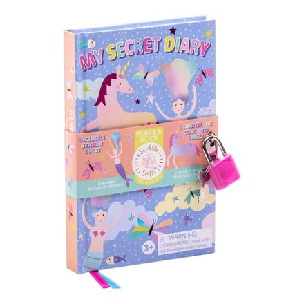 Floss&Rock 46P6551 - kinder dagboek Fantasy My Scented Secret Diary