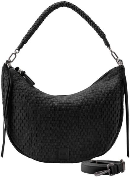FREDsBRUDER Schoudertas Natural Flow Hobo Bag Black Zwart