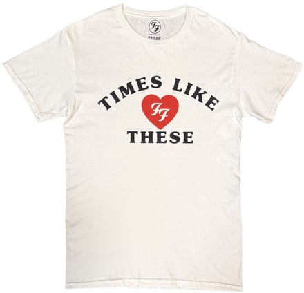 Foo Fighters - Times Like These Heren Tshirt - M - Wit