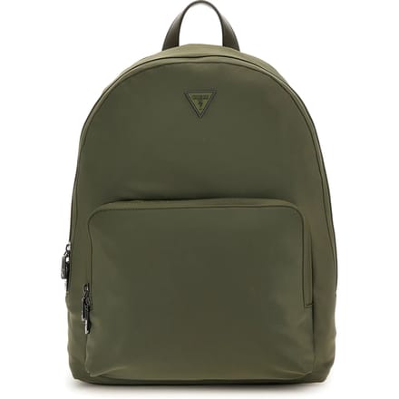 GUESS Rugzak Certosa Nylon Eco Compact Backpack Army Green Donkergroen