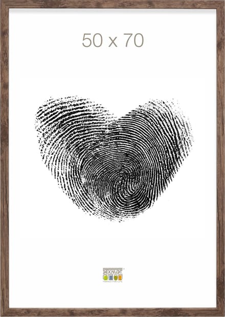 Deknudt Frames fotolijst S45RH3 - bruin - hout - 50x70 cm