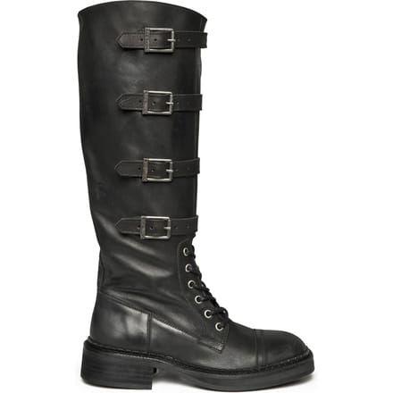 Steve Madden Rox Boots Black Leather Taglia: 36 | Stivali Outlet | Donna | Nero