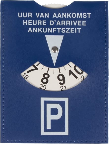 Kangaro parkeerschijf - blauw - formaat 15 x 11 cm