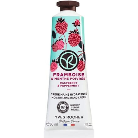 Yves Rocher Raspberry & Peppermint Hydraterende Handcrème Dames 30 ml