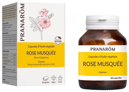 Pranarom - Rozenbottel Plantaardige Olie Capsules - 60 capsules