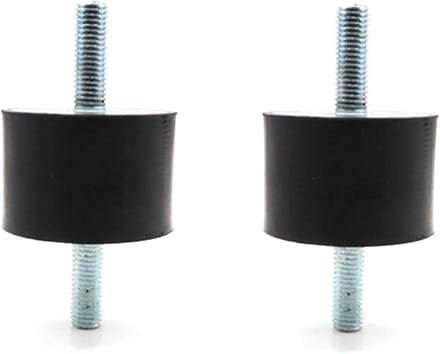 2 Stuks Rubber Vibration Demper voor Auto en Boot - Geluidsabsorberende Steunen voor Compressors en Accessoires