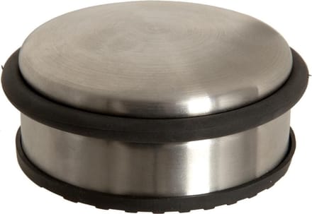 5Five Ronde deurstopper - 10 x 4,5 cm - van metaal - Deurstop gewicht - 930 gr