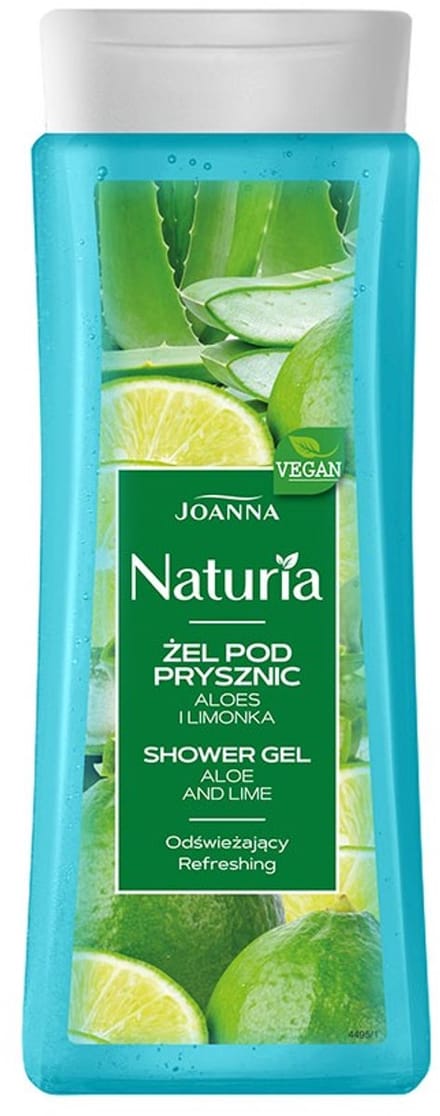 Naturia Body Energizing Shower Gel Aloë Vera en Lime 300ml