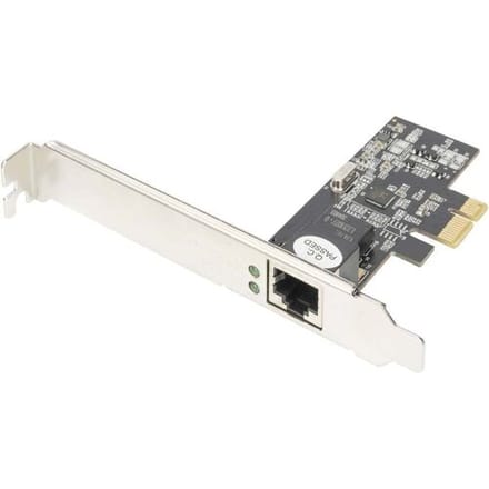 DIGITUS DN-10135 - Netwerkadapter - PCIe 2.1 - 10M/100M/1G/2.5 Gigabit Ethernet x 1