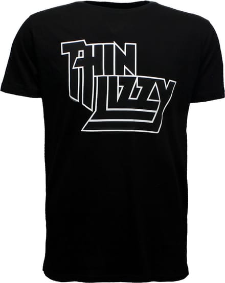 Thin Lizzy Logo Band T-Shirt - Officiële Merchandise - S