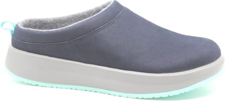 Joya, RIGA BLUE, 939hos, Blauwe dames gevoerde pantoffel met dempende zool