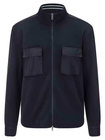 Sweatvest Van MAERZ Muenchen blauw