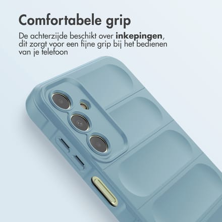 imoshion EasyGrip Backcover voor de Samsung Galaxy A15 (5G/4G) - Lichtblauw