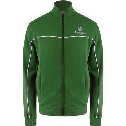 Aquascutum Active Piping Mock Neck Legergroene Fleece