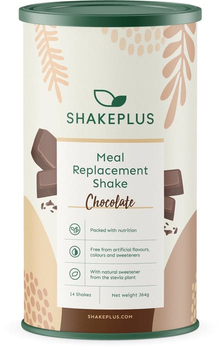 Shakeplus Maaltijdvervanger Shake - Afvallen met Shakes - 14 Shakes - Chocolade