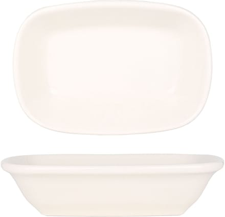 Bonna Serveerschaal - Gourmet - Porselein - 12x8.5 cm - set van 2
