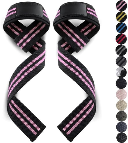 VLSelect® Lifting straps - Wrist wraps - Powerlifting - Zwart