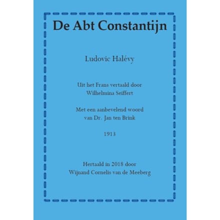 De Abt Constantijn - Ludovic Halévy