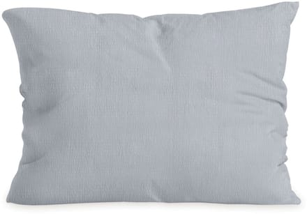 Zelesta Special Seersucker Kussensloop Set van 2 - Parelmoerblauw 80x80cm