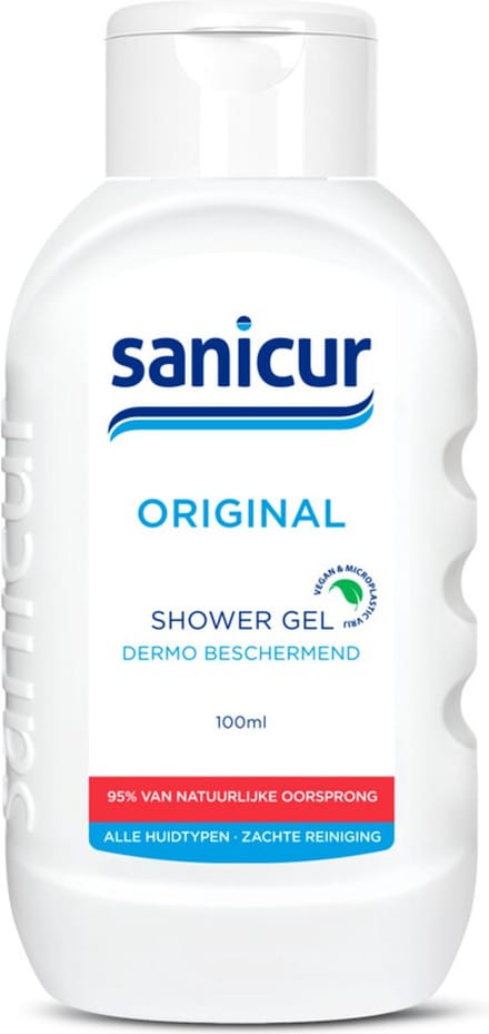 Sanicur - Douchegel Original Mini - 6 x 100 ml - Voordeelverpakking