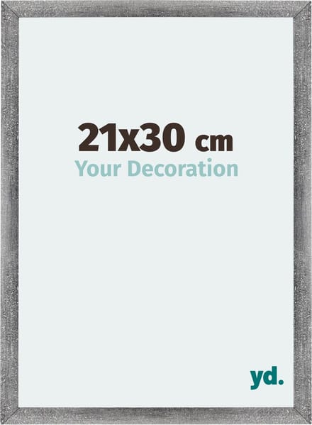 Your Decoration - Fotolijst 21x30 cm - MDF - Grijs Geveegd - Mura