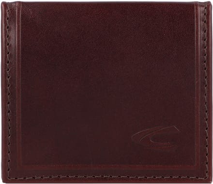 camel active Wood Portemonnee Leder 8 cm - Jongens - Horizontaal - brown