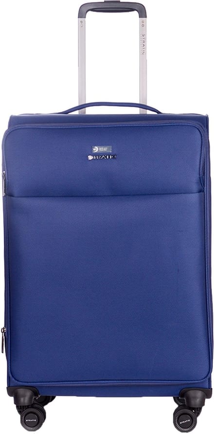 Stratic Light+ - zachte koffer - medium– 68x43x26 cm – 2,5 kg - 61-68 L – lichtgewicht – donkerblauw